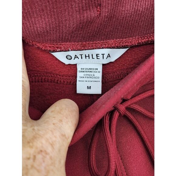 ATHLETA Altitude Jogger in Polartec‎ Power Stretch In Red Size Medium - Picture 9 of 11